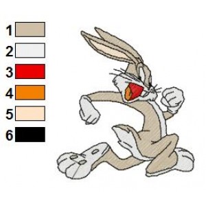 Looney Tunes Embroidery Design 8